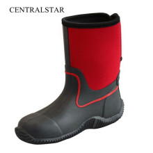 Nouvelle mode femmes / hommes courtes bottes en caoutchouc